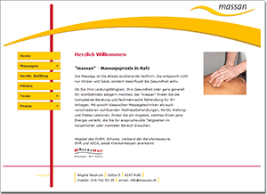 Massan, Massagepraxis in Rafz