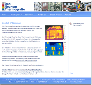 Dani Neukom, Rafz, Thermografie f�r Bau, Elektro, Industrie